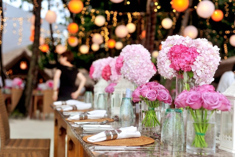 Woodland reception theme